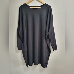 Bryn Walker Oversized Modal Ponto Dimitri Tunic Top Dress Lagenlook Size XS